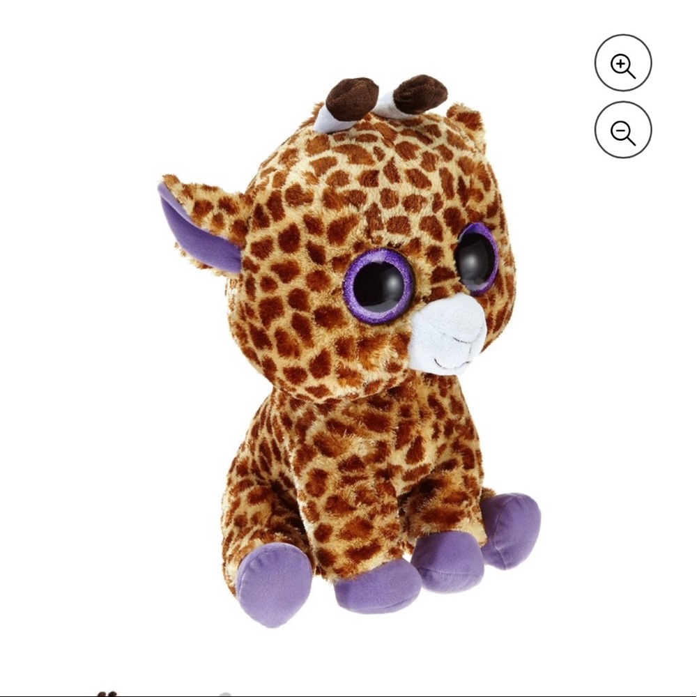 Ty Beanie Boos - Safari Large the Giraffe (NWT)